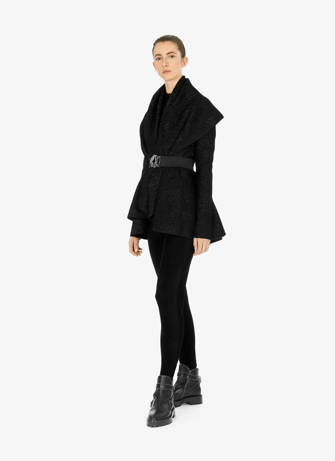 Jackets ALAÏA SHINY BLACK JACKETS